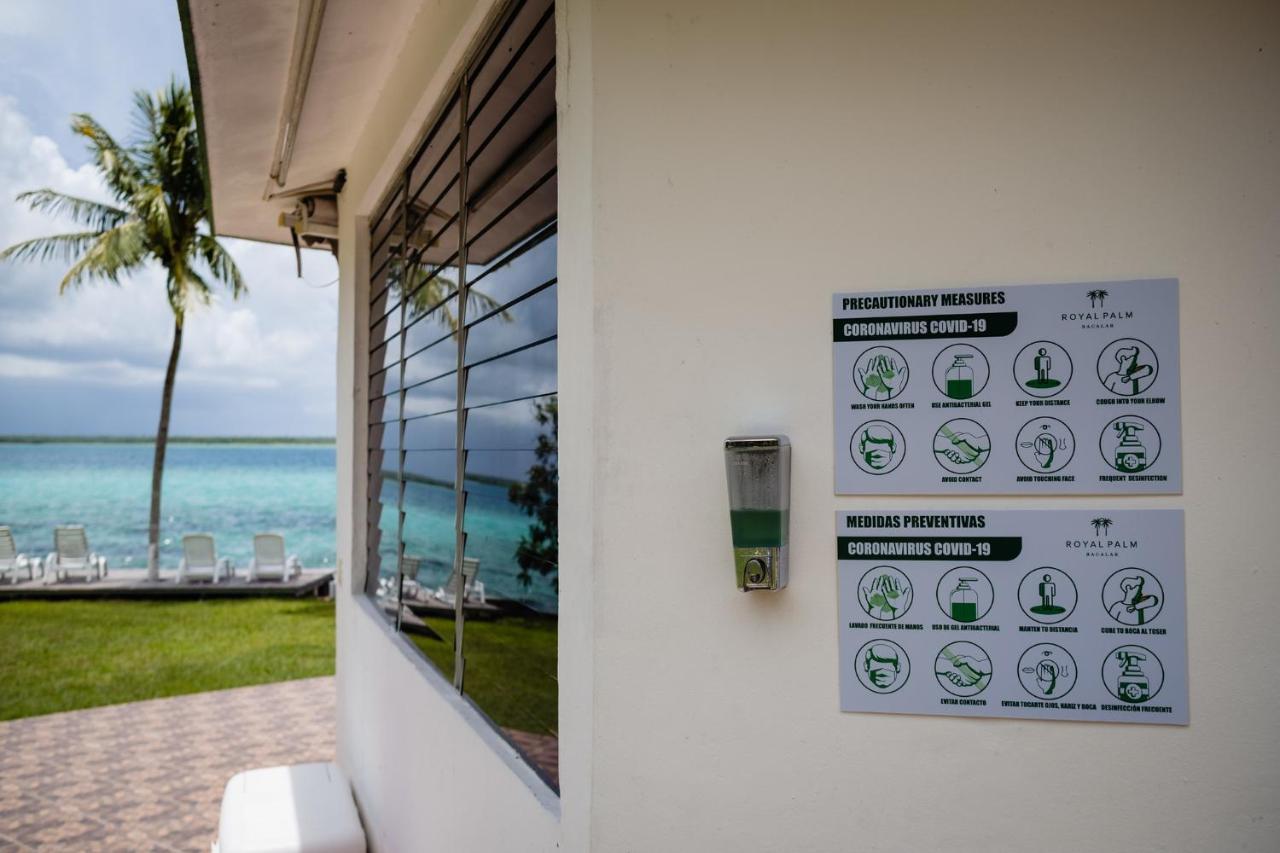 Royal Palm Bacalar Cabanas & Lagoon Club Екстериор снимка