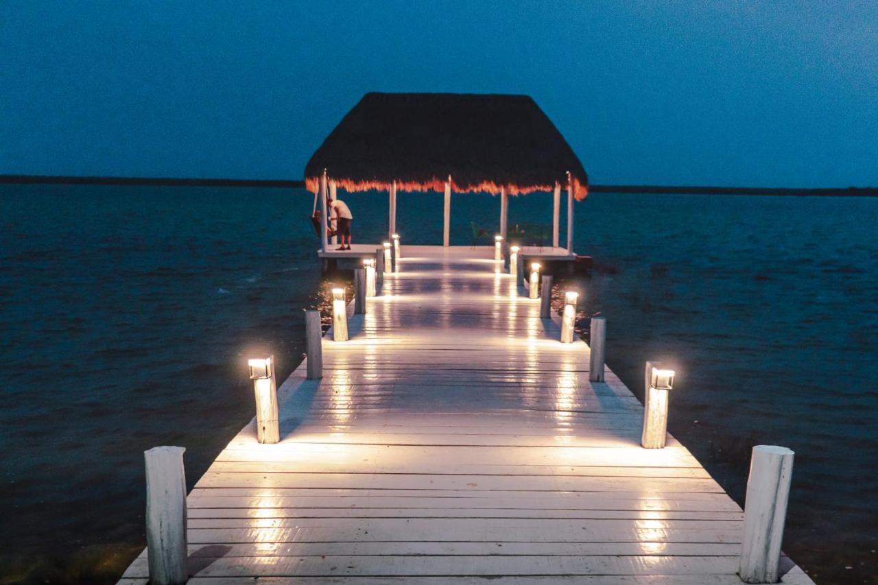 Royal Palm Bacalar Cabanas & Lagoon Club Екстериор снимка