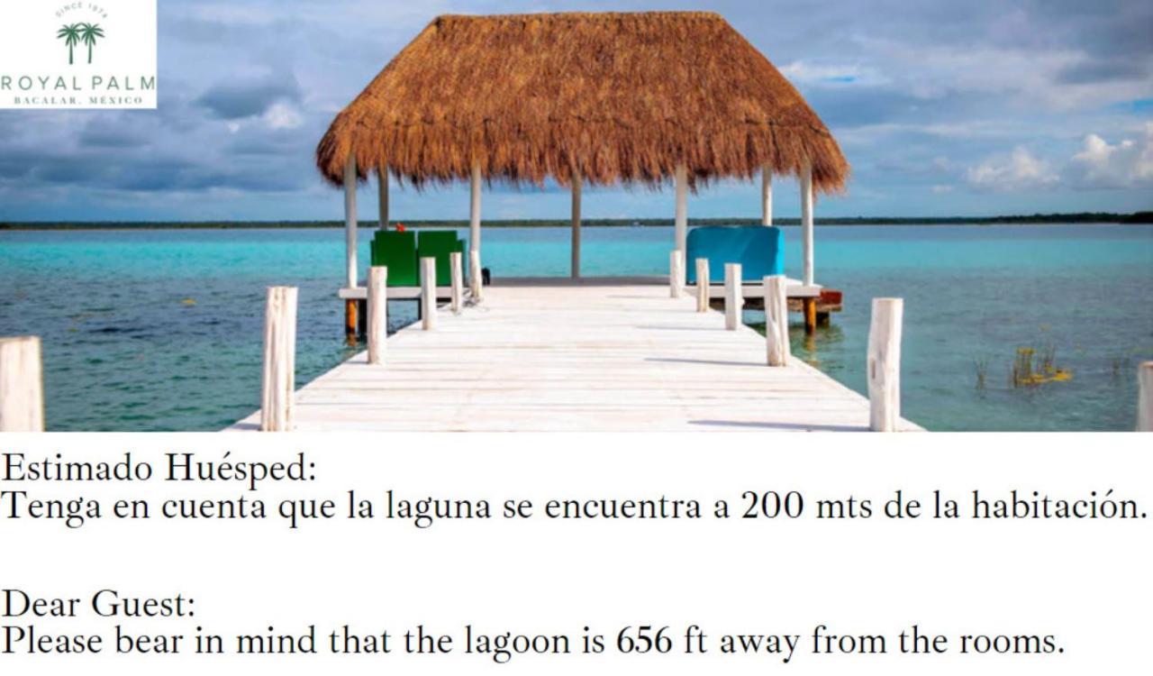 Royal Palm Bacalar Cabanas & Lagoon Club Стая снимка