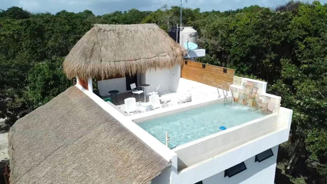 Royal Palm Bacalar Cabanas & Lagoon Club Екстериор снимка