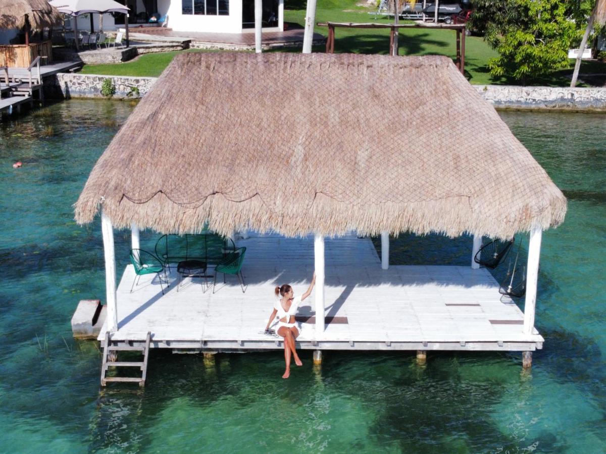 Royal Palm Bacalar Cabanas & Lagoon Club Екстериор снимка