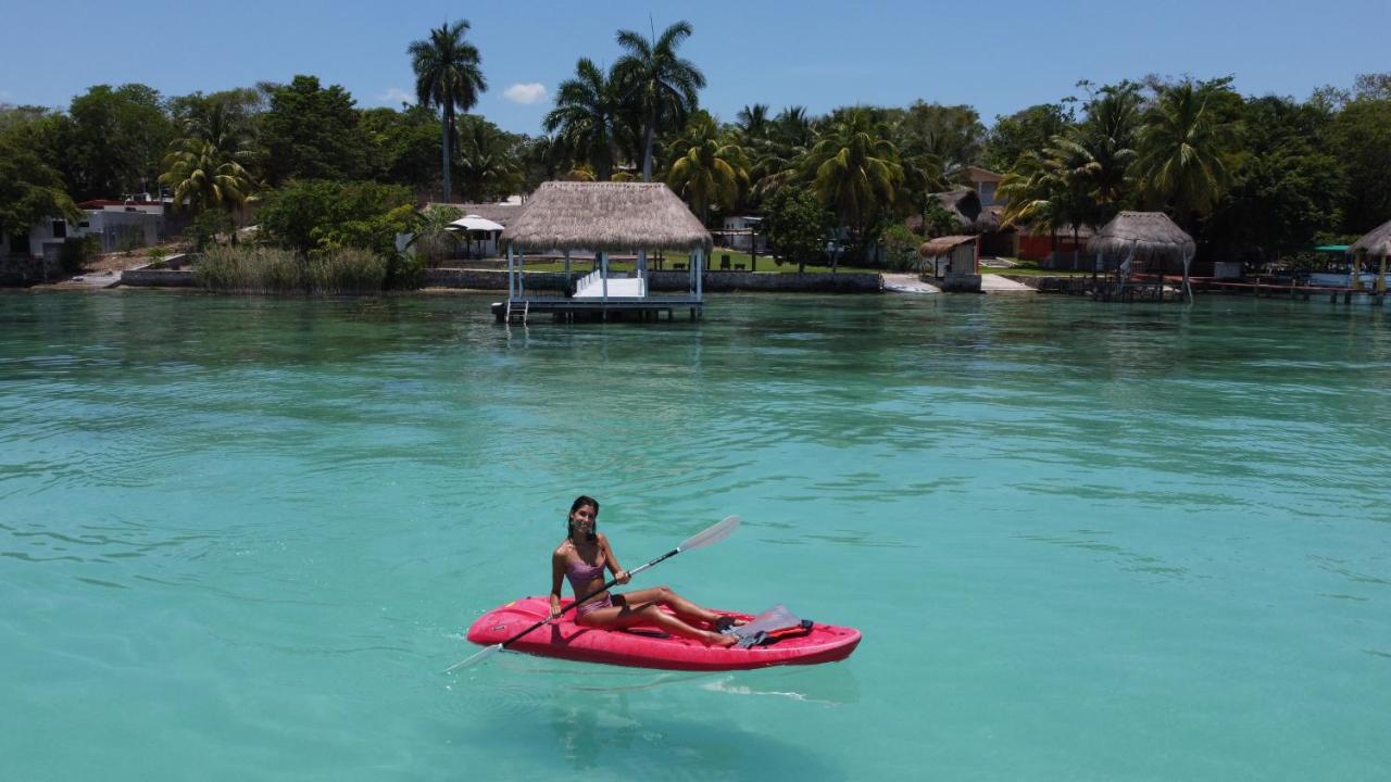 Royal Palm Bacalar Cabanas & Lagoon Club Екстериор снимка