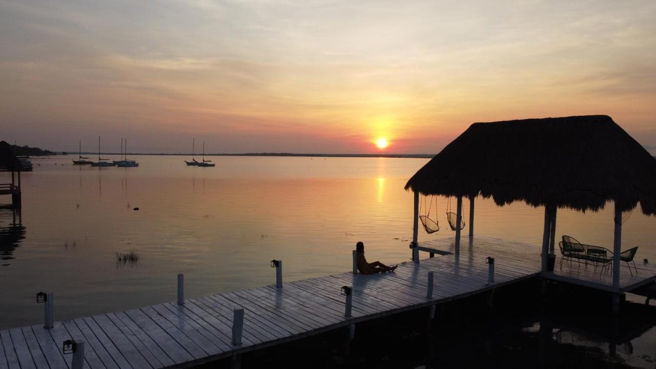 Royal Palm Bacalar Cabanas & Lagoon Club Екстериор снимка